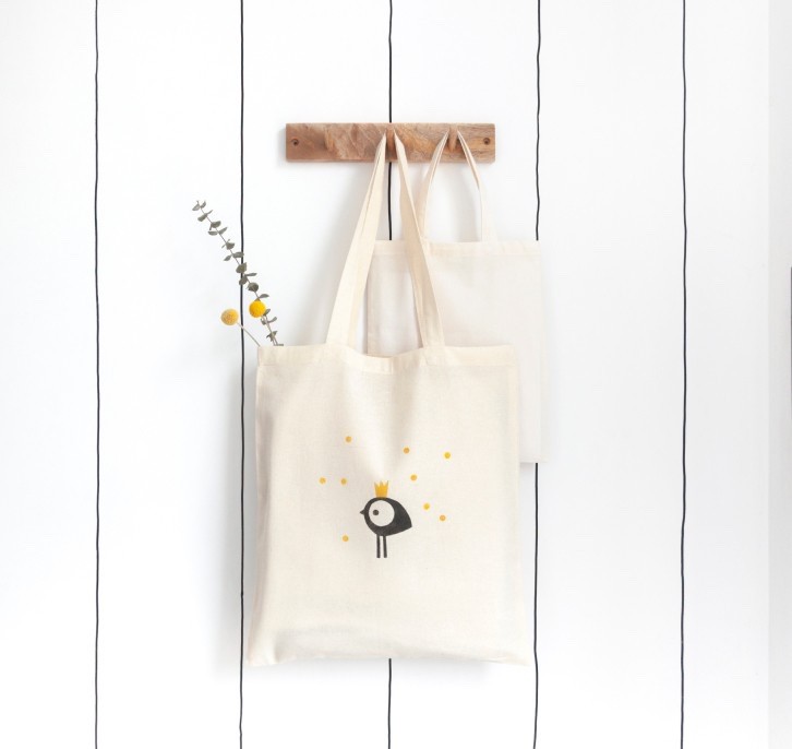 Katoenen herbruikbare zakken laten drukken met je logo
